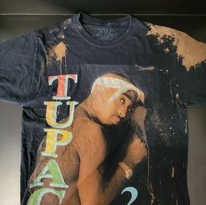Vintage Tupac tie dye shirt